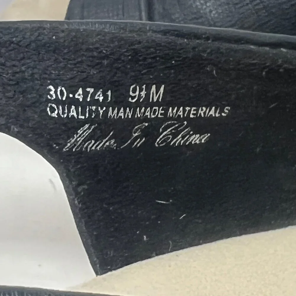 Easy Street Kindly Womens Black‎ Slingback Espadrille Sandal Size 9.5M